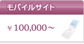モバイルサイト \100,000～