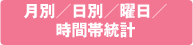 月別／日別／曜日／時間帯統計